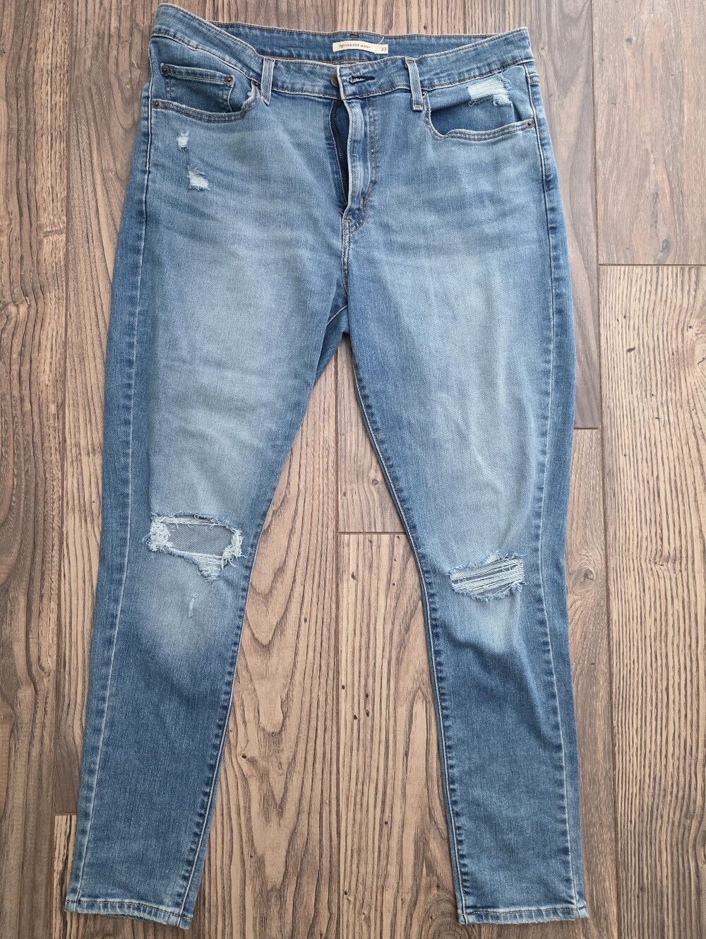 Levis 721 High Rise Skinny Jeans Size 33 Waist